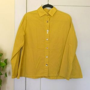 Eleven Stitch Design Yellow Swing Top